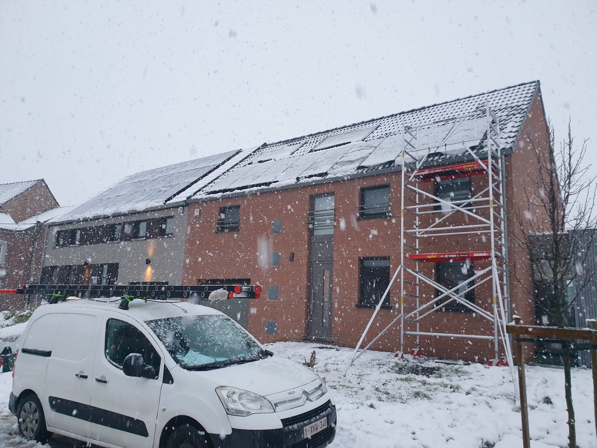 1 - Installation SMAX - 9 panneaux solaires - Solaire Photovoltaïque Fexhe-Slins Liège